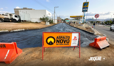 Prefeitura de Jequié conclui pavimentação da via de acesso ao Parque das Algarobas e segue com novas intervenções estruturais nos bairros